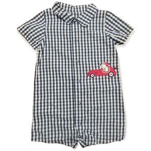 Carters racecar boy romper